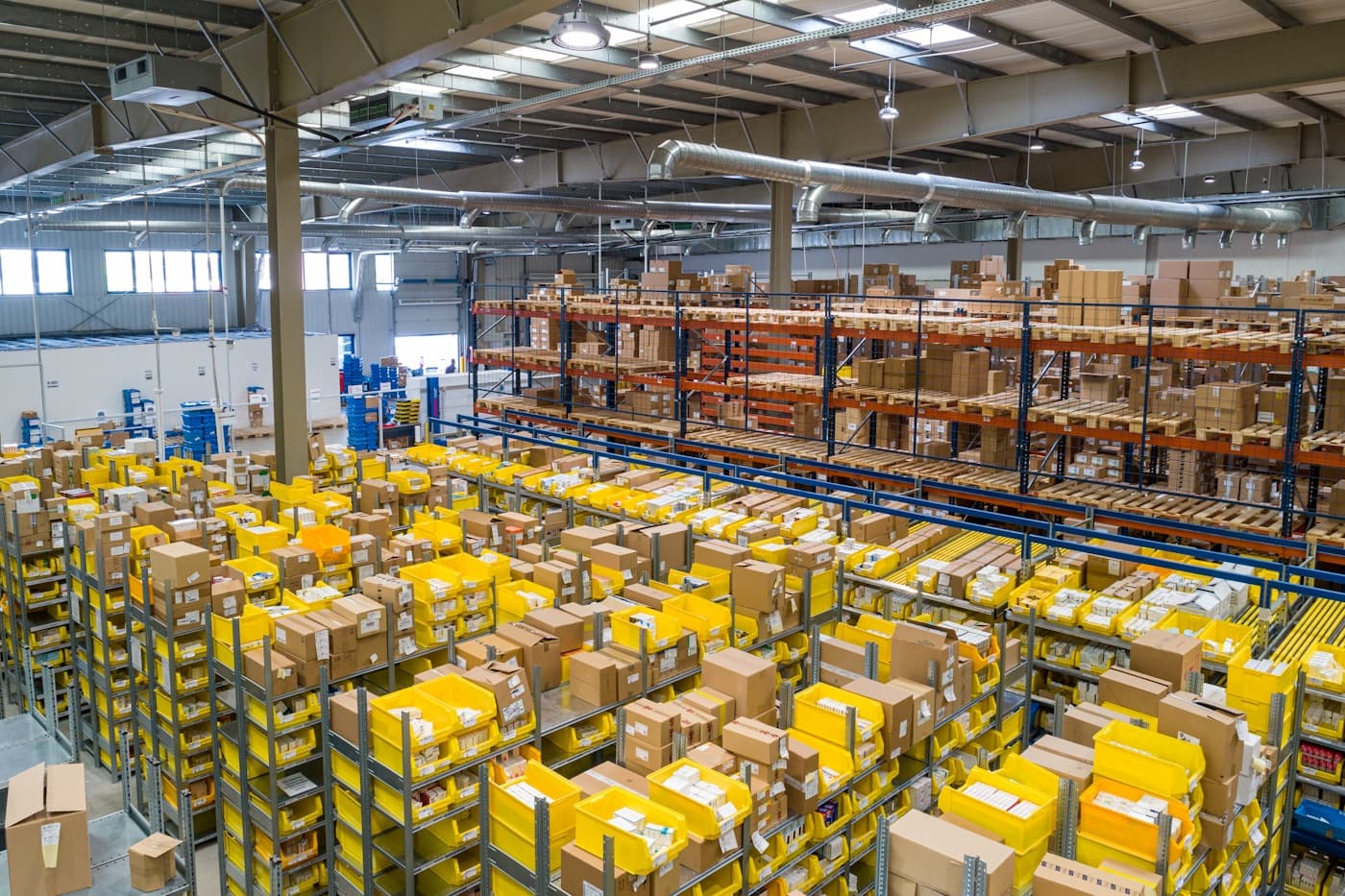 Freight trucks prepared for regional transport